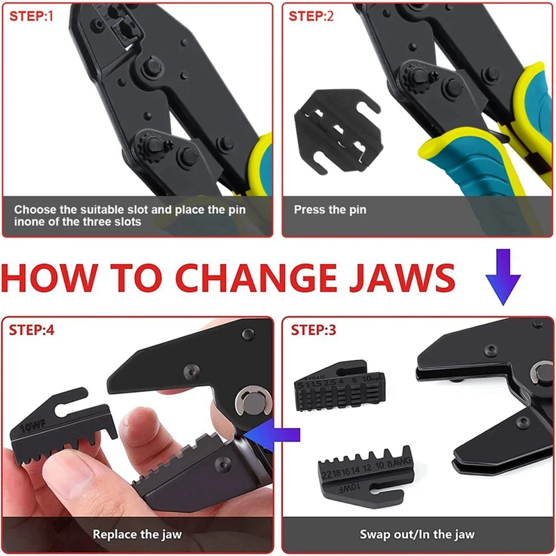 Обжимные плоскогубцы Зажимные инструменты набор клемм для коаксиального кабеля