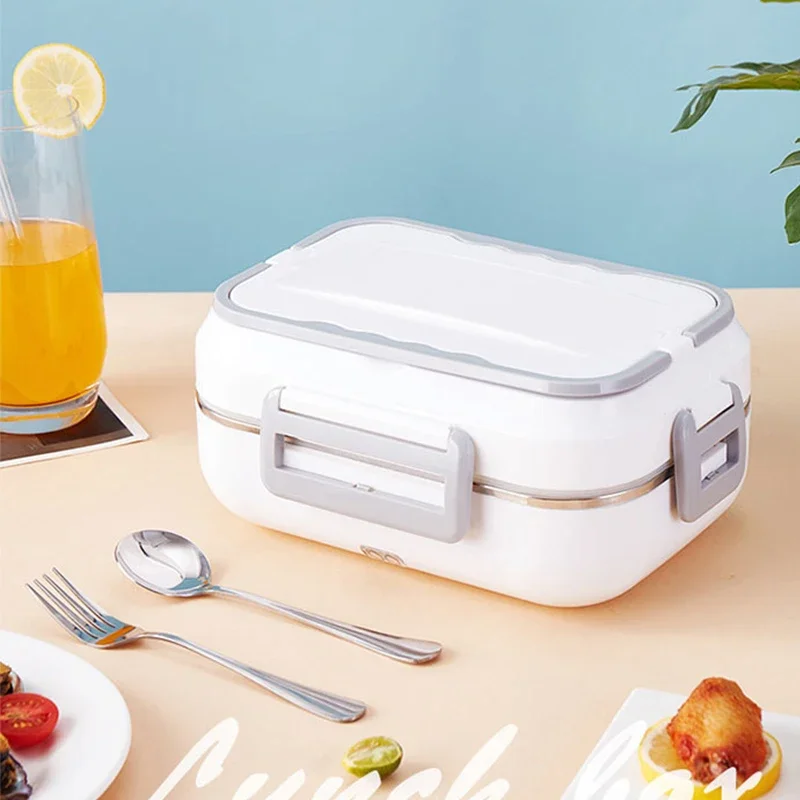 Ланч-бокс с электрическим подогревом для дома 2 в 1 12 В-24 В 110 Портативный вкладыш
