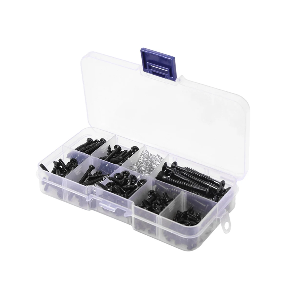 

226Pcs Electric Guitar Screws Kit for Pickguard Back Plate Mount Bolt Tool Musical Instruments Part Black