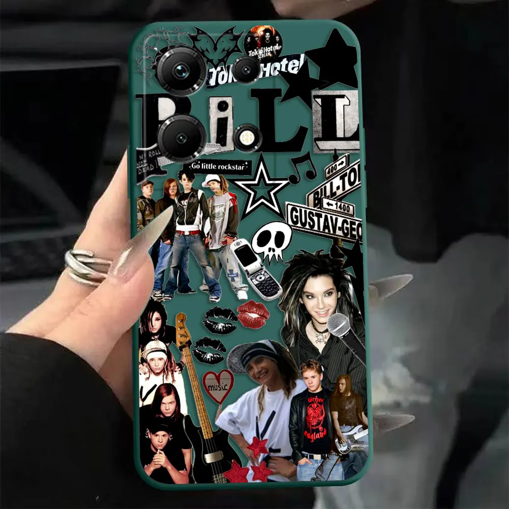Фото Чехол для телефона T-Tokio Hotel Tom Bill K-Kaulitz для Infinix S5 GT 20 CAMON 15 16 30 30S POVA 4 NEO SPARK 6 SMART 7 8 9 10 HD Case №2