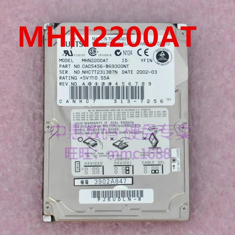 90% New Original HDD For FUJITSU 20GB 2.5" IDE 8MB 5400RPM For MHN2200AT