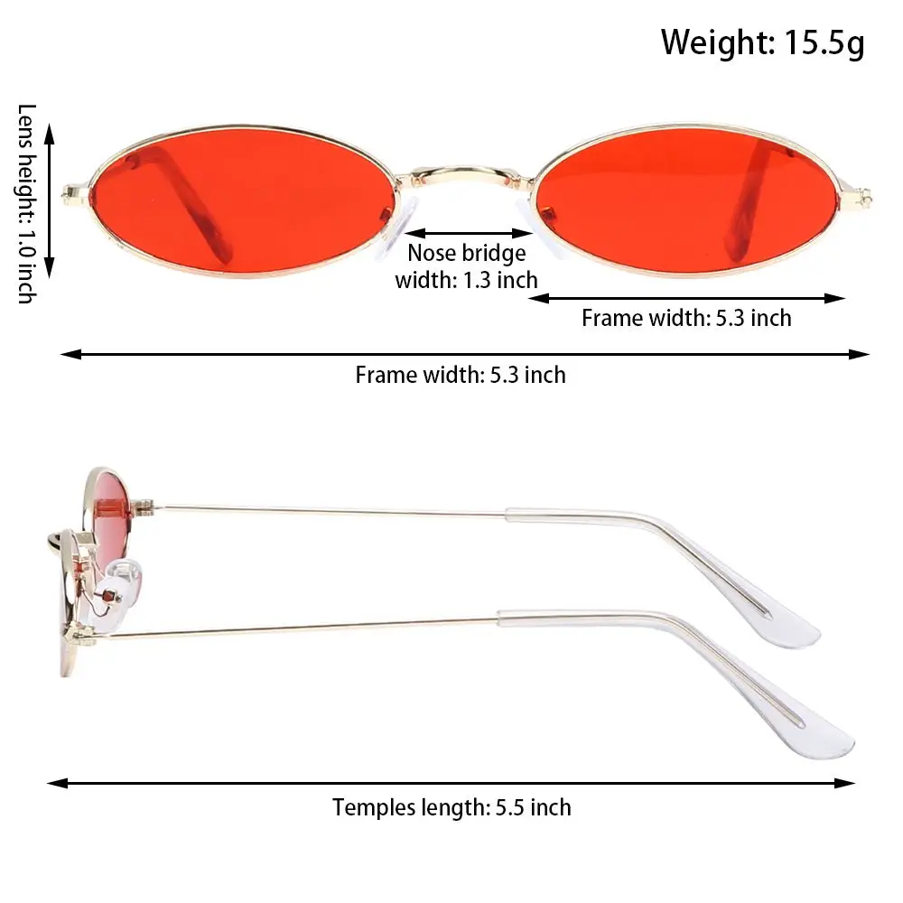 Овальные Солнцезащитные очки в стиле ретро для мужчин и женщин