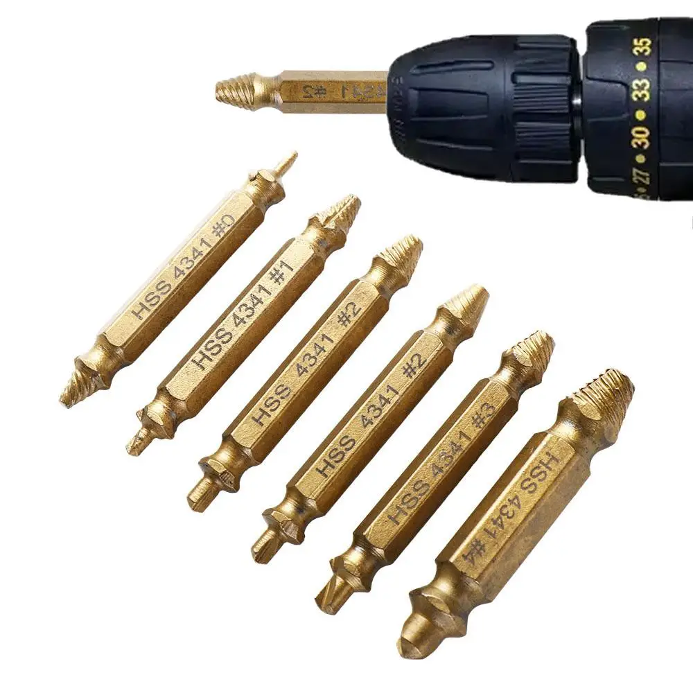 Инструмент для удаления сломанных винтов с двойной головкой