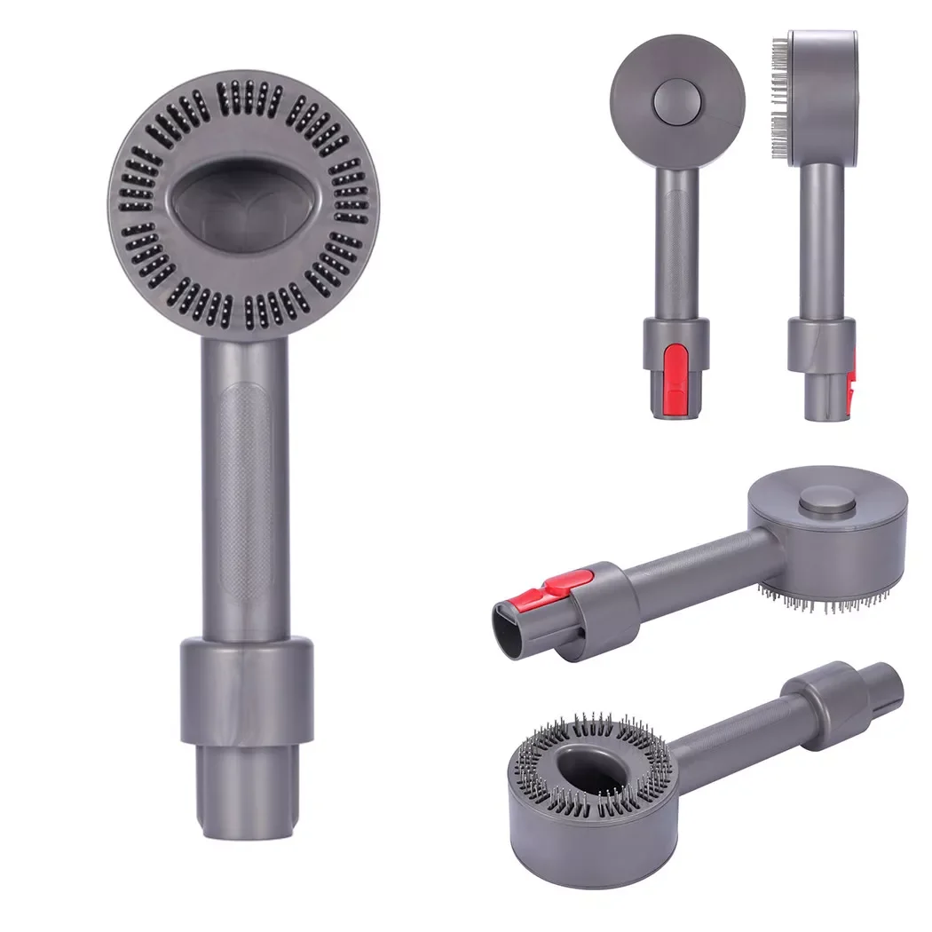 

Щетка для волос, инструмент для жениха Dyson V8 V10 V11 V15, вакуумные силиконовые щетки с щетиной, инновационное приспособление, инструмент для жен...