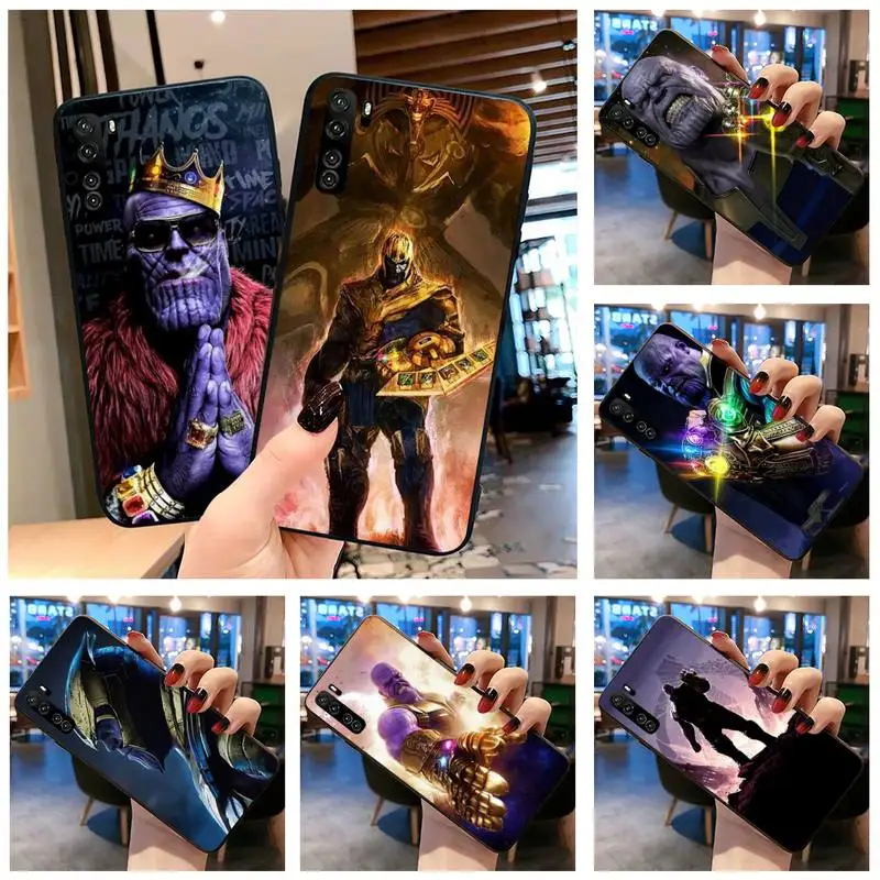 

Marvel Thanos Phone Case for Huawei P20 P30 P40 lite E Pro Mate 40 30 20 Pro P Smart 2020 P10