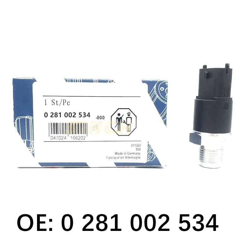 Датчик давления топлива 0281002534 Rail для Chevrolet & G-MC 2004-2005 Diesel V8 0281002921 л 504088732
