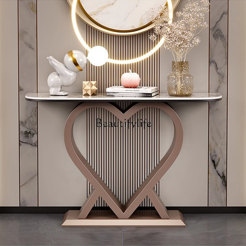 Легкий роскошный чехол на стену. Дизайнерский стол Xuanguan. столик. Домашний