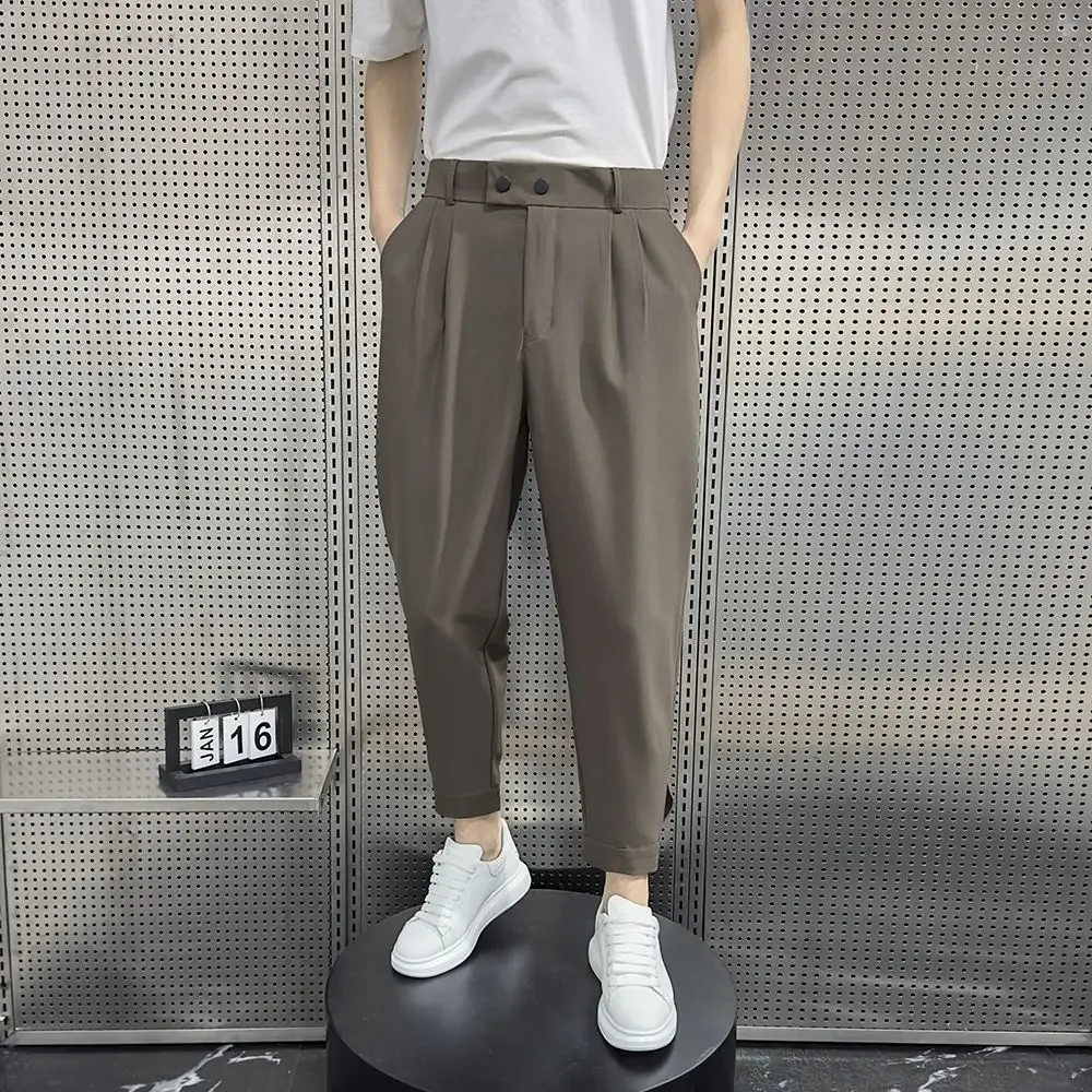 Брюки мужские драпированные