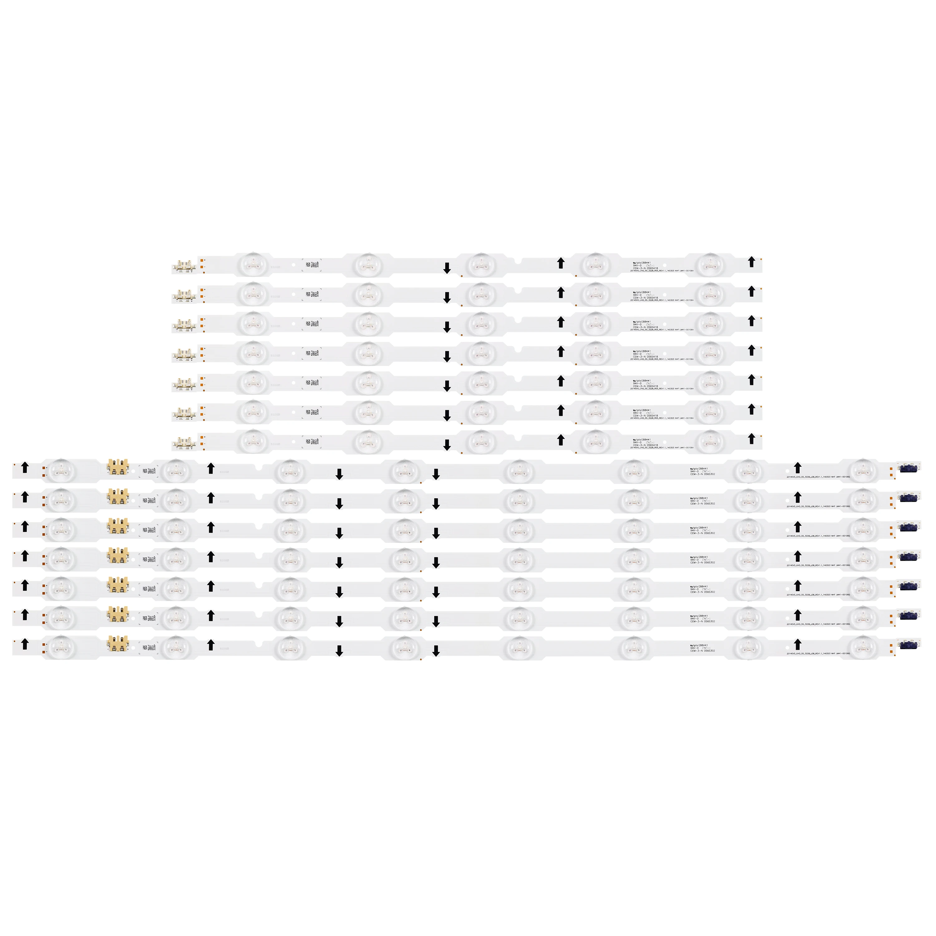14 шт., подсветка для SamSung UN55HU6840 UE55HU6905U UN55HU7000