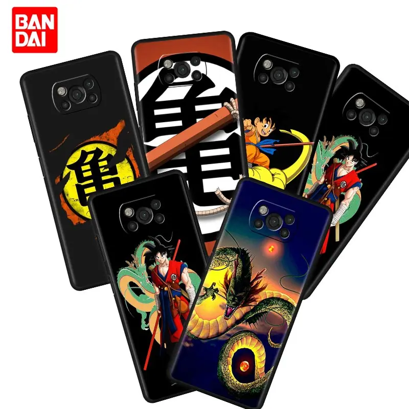 

Dragon Ball Super Design Case for Xiaomi Mi Poco X3 NFC F3 Redmi Note 9s 9 9A 9C 8 10 11 9T 8T 10T K40 Pro Plus Back Thin Cover