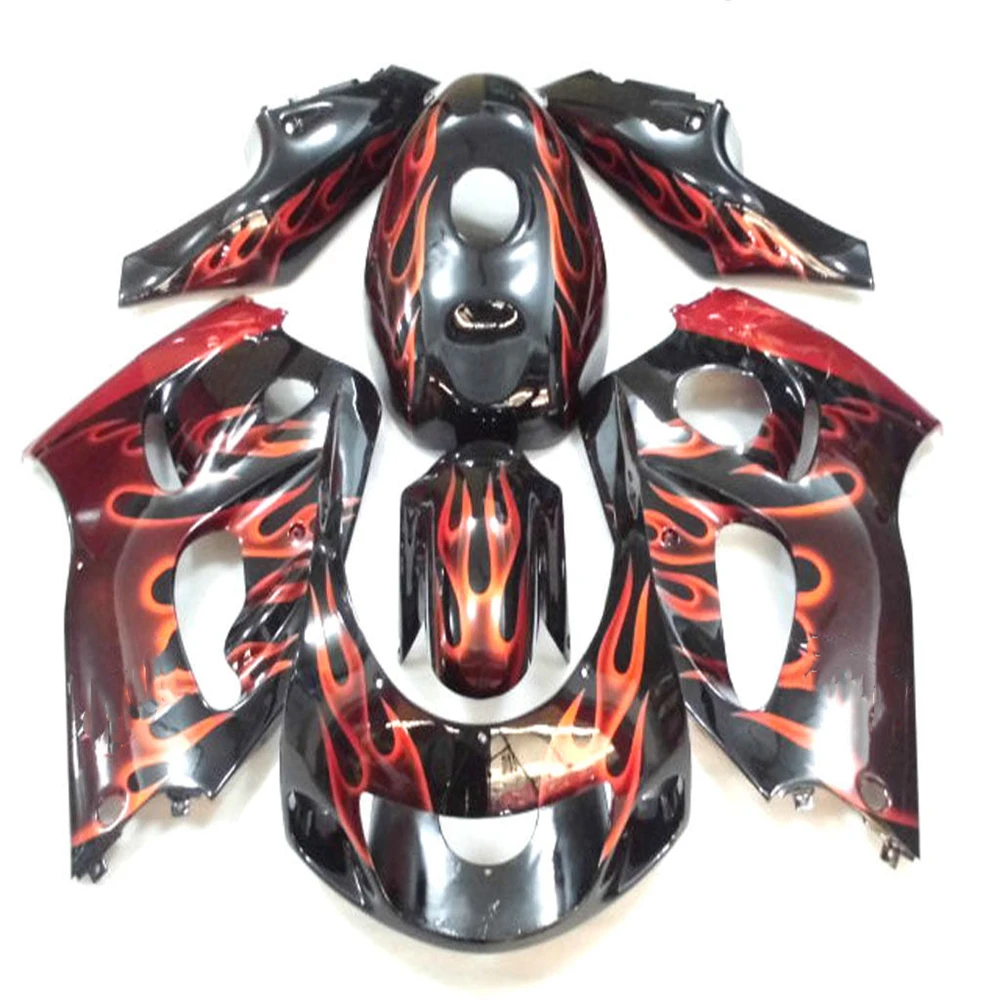 Для SRAD GSXR600 1996-2000 GSXR750 1996 1997 1998 1999 2000 комплект кузова мотоцикла обтекатели из