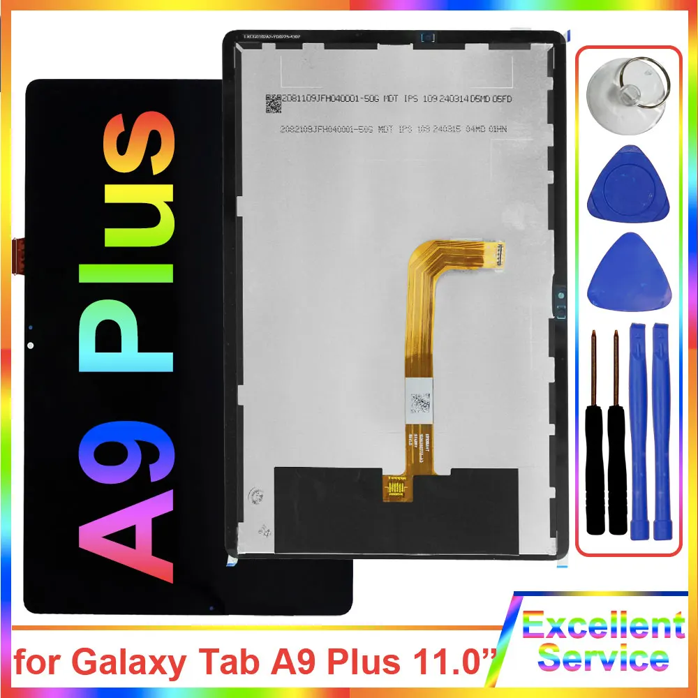 Новый ЖК-дисплей для Samsung Galaxy Tab A9 Plus X211 дигитайзер сенсорного экрана X215 X216B замена