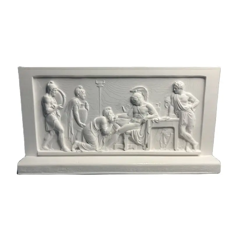 

8,5 см датский музей регравировки фигуры скульптуры плоский рельефный художественный пластырь декоративное изображение