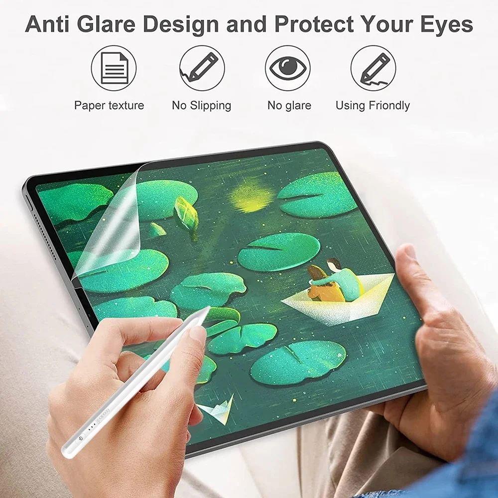 

Paper Like Screen Protector for iPad 9.7 5th 6th 4th 3th 2th Mini 6 Air 5 4 3 2 1 Pro 10.5 11 12.9 2022 9th 10th 7th 8th