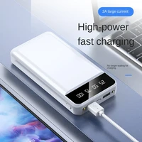 new portable charger 100000mah power bank external battery pd 20w fast charging iphone13 xiaomi power bank support wholesale