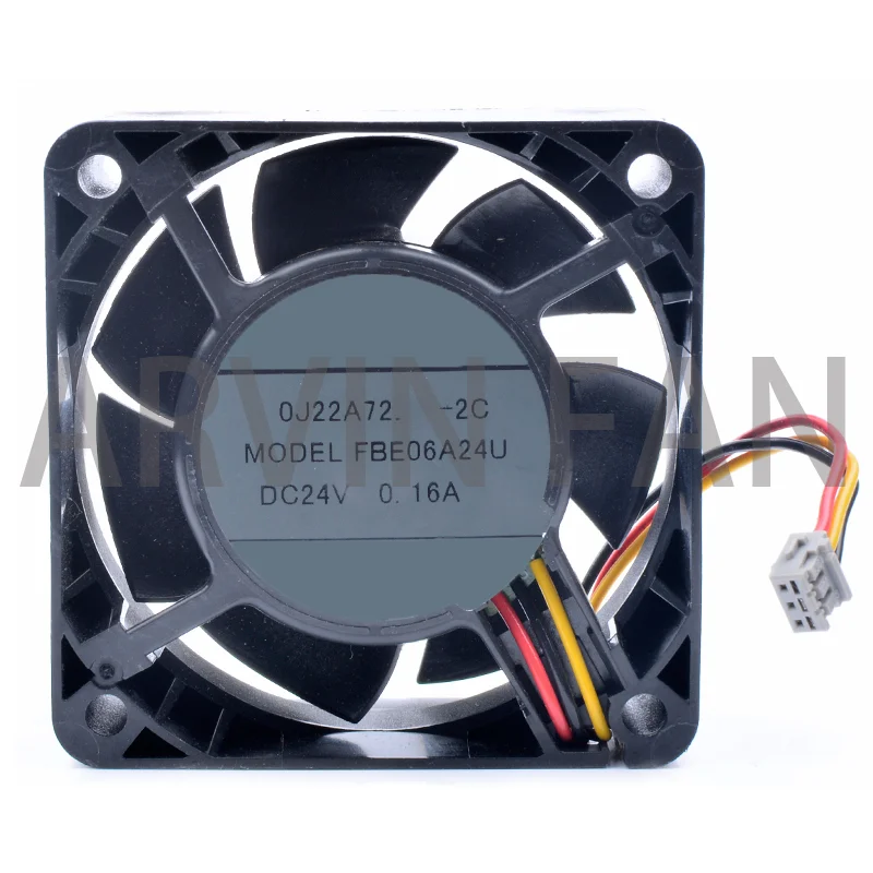 Новый оригинальный FBE06A24U 6 см 6025 60x60x25 мм 24 в а инвертор источник питания охлаждающий вентилятор