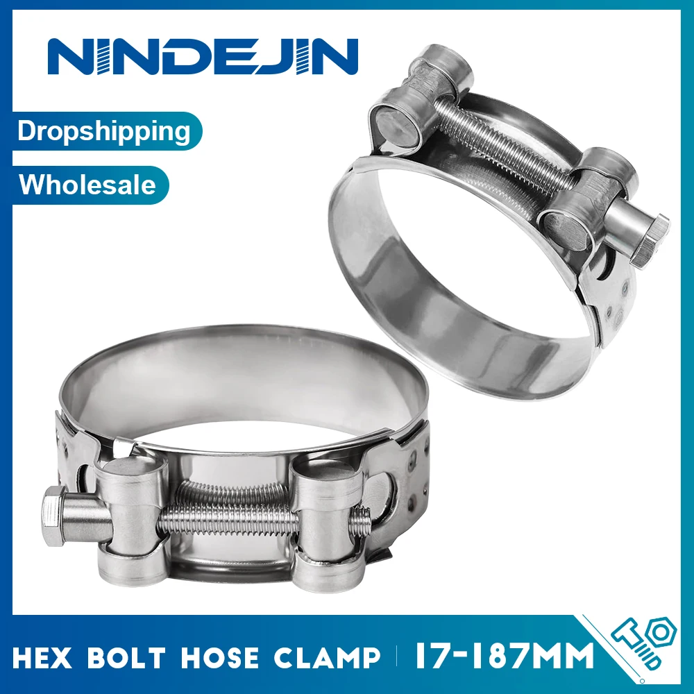 

NINDEJIN Хомуты для шлангов из нержавеющей стали 304