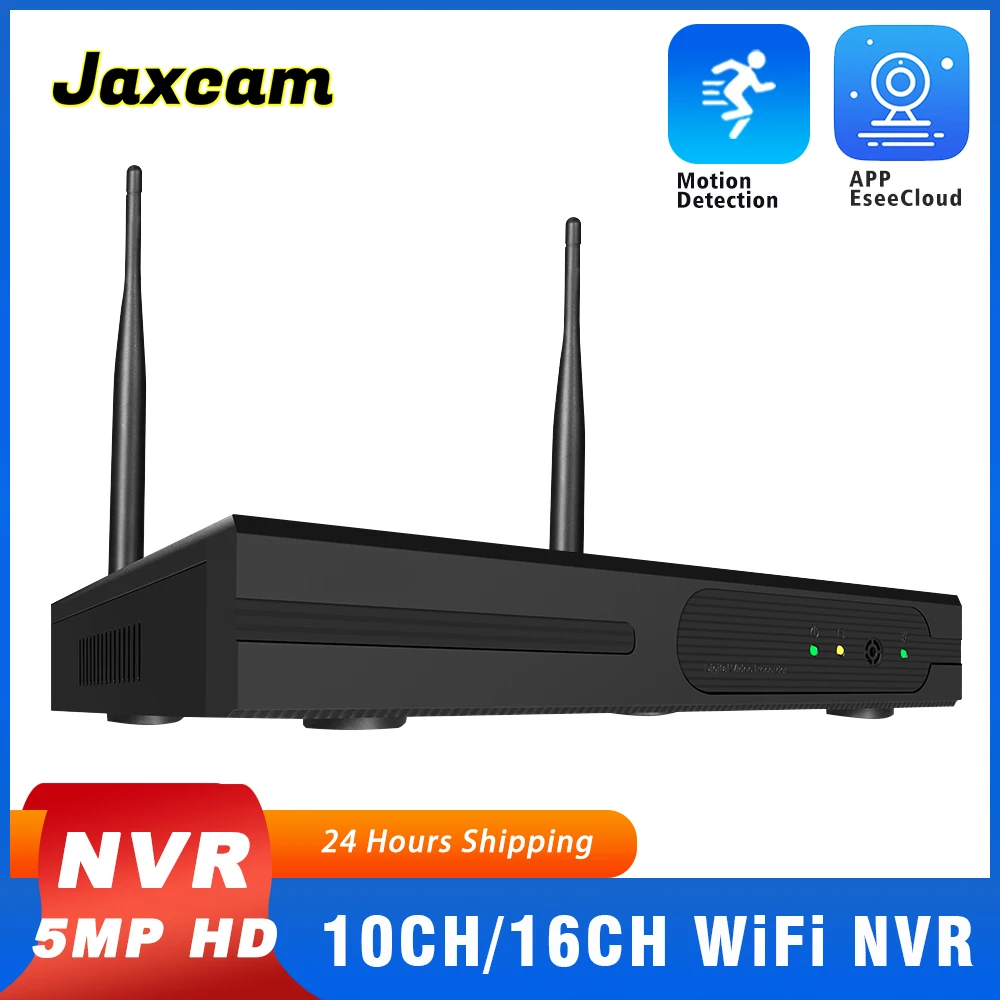 Eseecloud App Беспроводной Nvr 10ch 16ch H.265 5mp Wi-fi Система Видеонаблюдения P2p Ip Сетевой