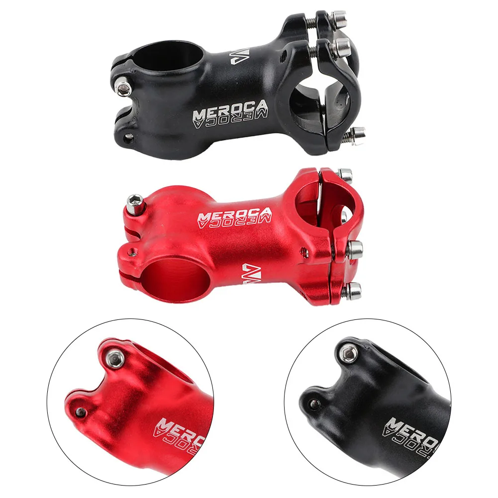 

Bike Stem Fully Machined Riser Modified Short Stem Scooter Ultralight Aluminum Alloy Anodized Treatment Brand New