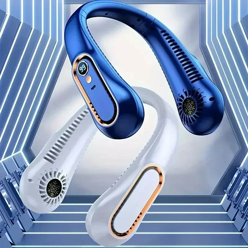 Вентилятор через шею с зарядкой USB маленькое портативное устройство для учащихся