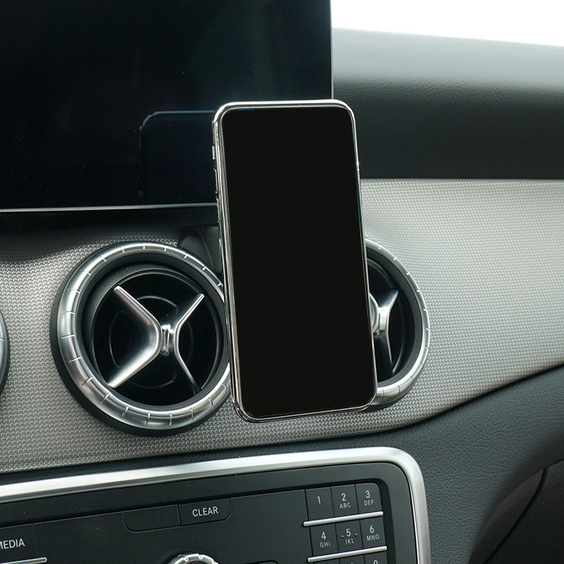 Автомобильный магнитный держатель для телефона зажим кронштейн вентиляционное