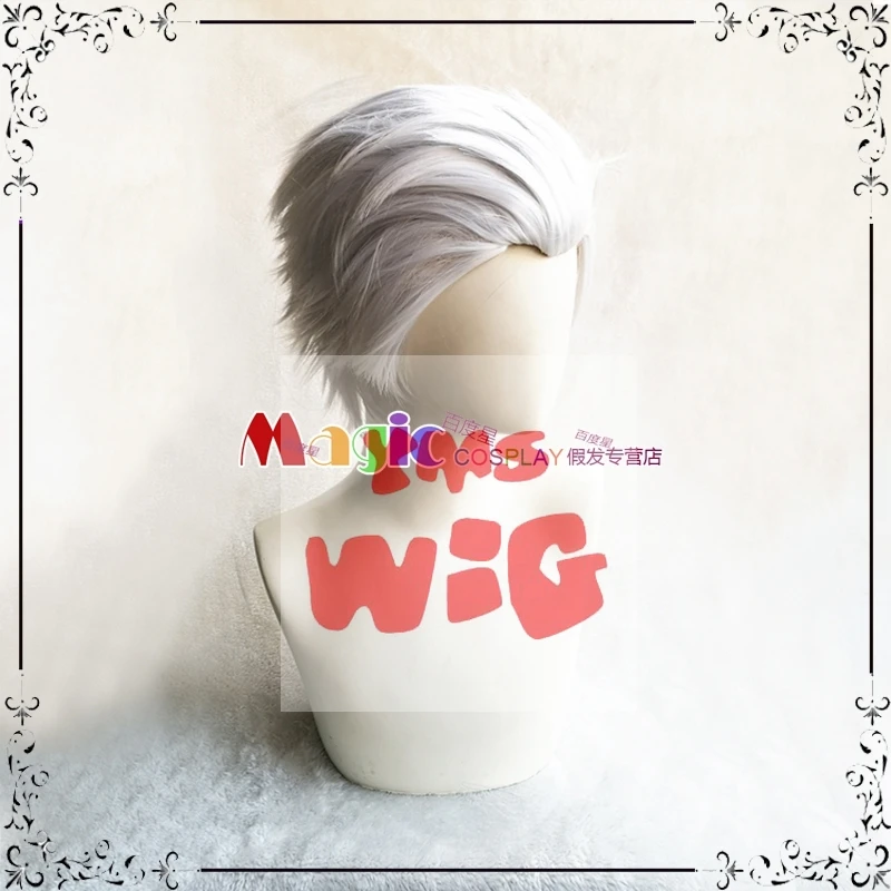 Аниме Хидан Косплей Парик Уродоки Саконадзи Серебристо-серый Синтетические