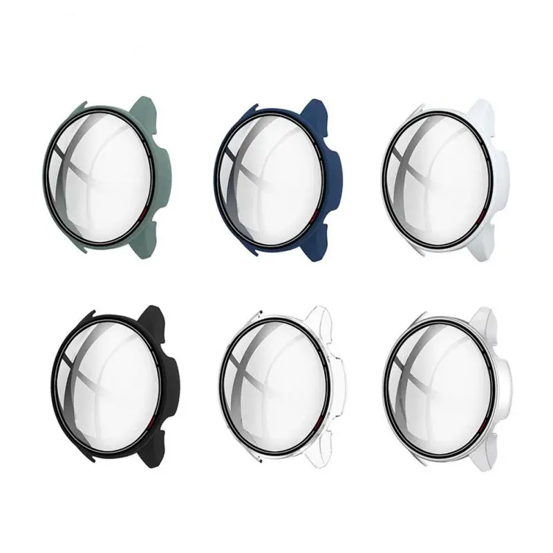 

Hard Edge Screen Glass Protector Case Shell Frame For Xiaomi Mi Watch Color Sports Version Smart Watch Protective Bumper Cover