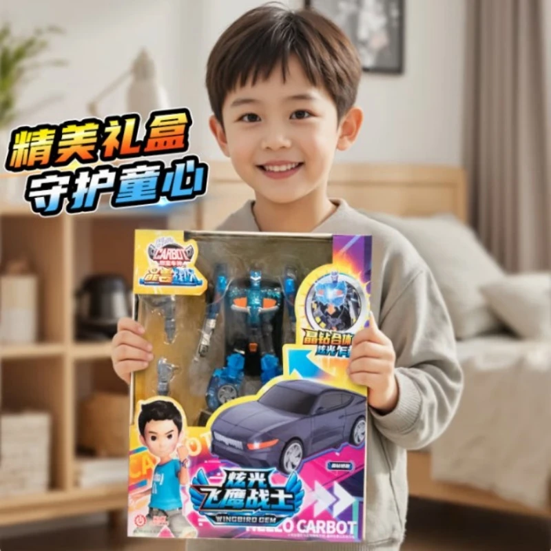 Новая светящаяся фигурка-трансформер Crystal Beast Squad Elite Edition Hello Carbot: робот-игрушка, модель аниме-меха для мальчиков и детей (art.: 3920db5cf68ba) - 3920db5cf68ba