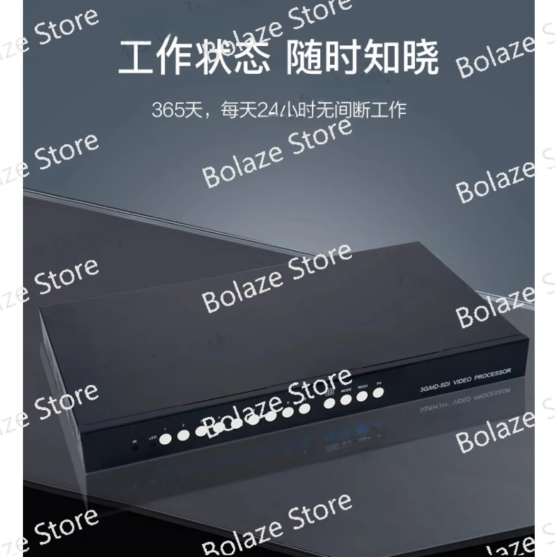 Разветвитель SDI 9 В 2 бесшовный переключатель высокой четкости 4 многослойных