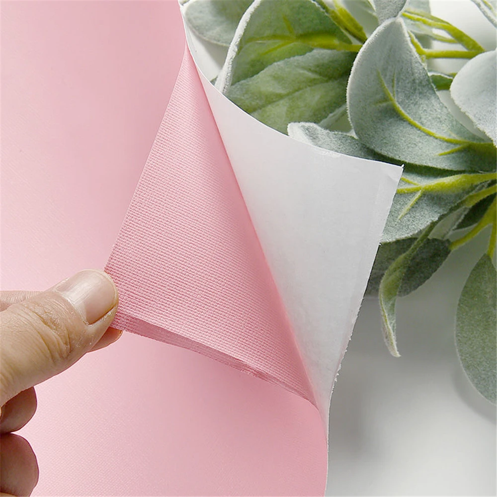 Матовые однотонные обои Macaron наклейки для обновления мебели кабинета Виниловая