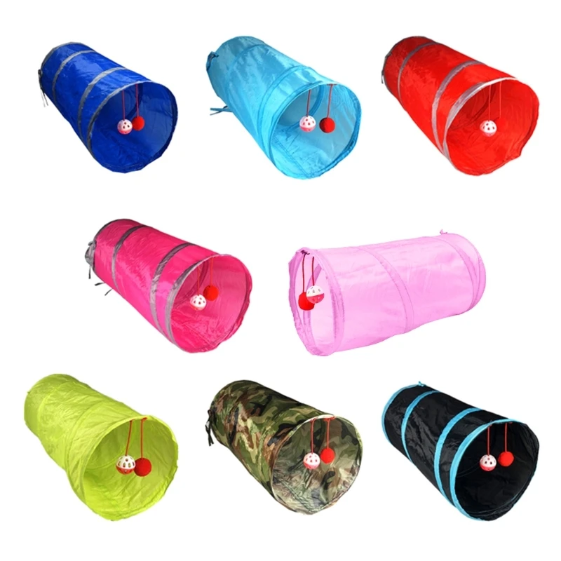

Cat Tunnel Toy Cat Tunnel Tube Cat Interactive Toy For Boredom Kitten Tunnel Toy