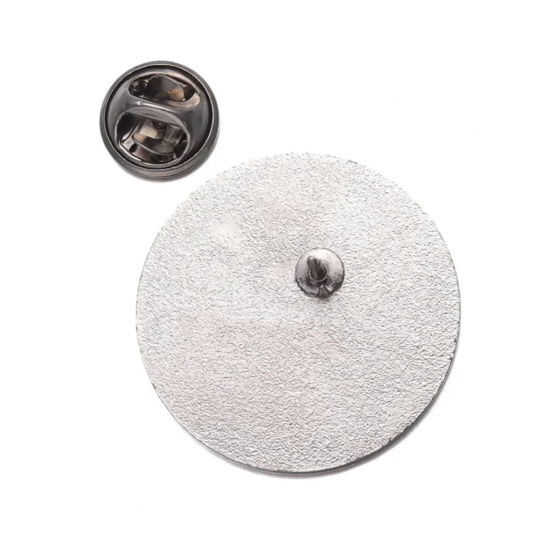 Винтажная Булавка С Пейзажной Картой Эмалированная Брошь Воздушный Шар Волна