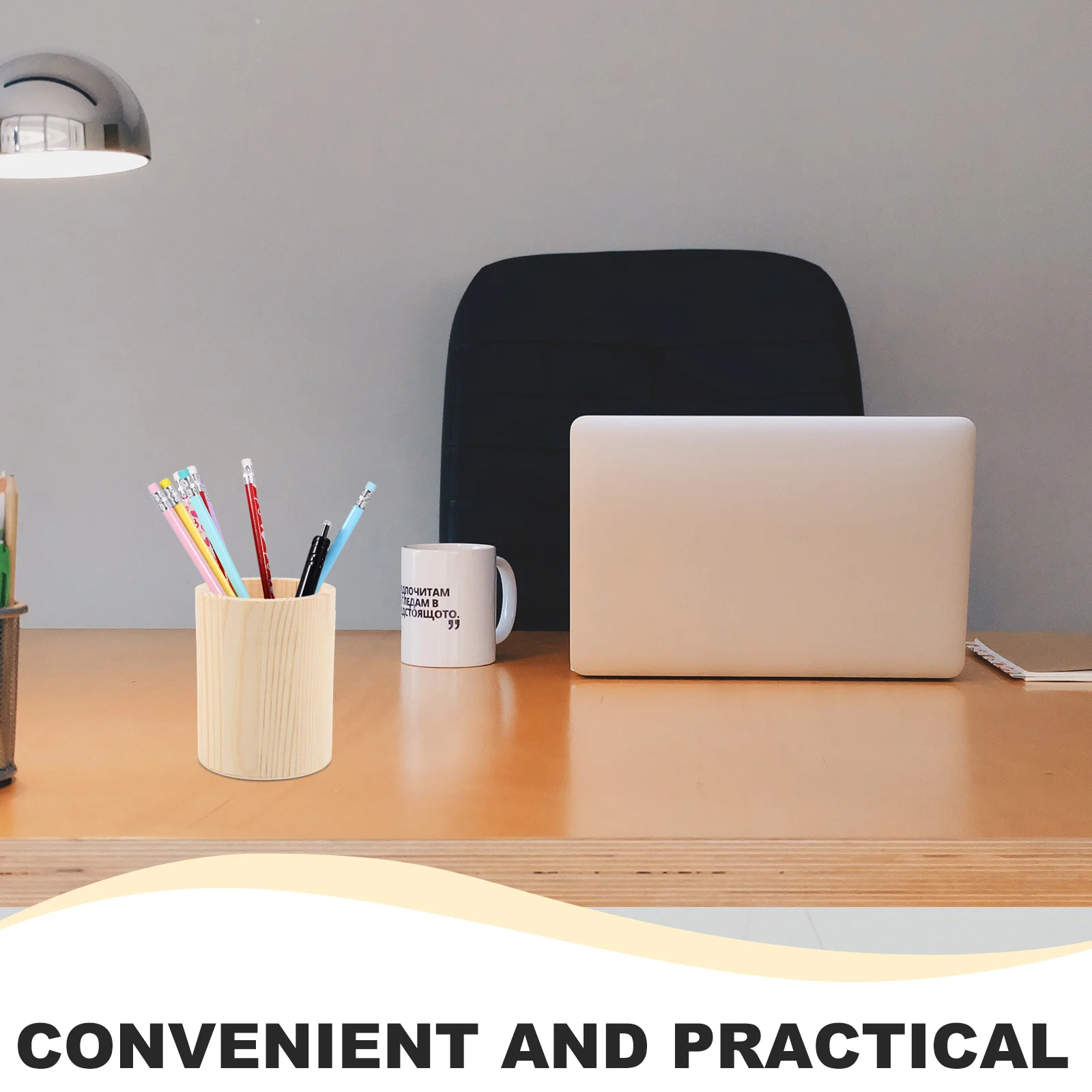 Посуда перьевая ручка деревянный горшок офисный карандаш подстаканник для стола