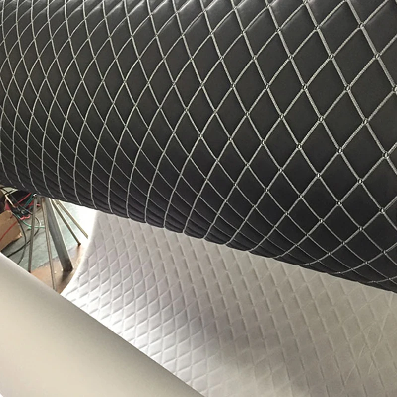 100x135 см толстая искусственная кожа ткань с губкой для обивки мебели автомобиля