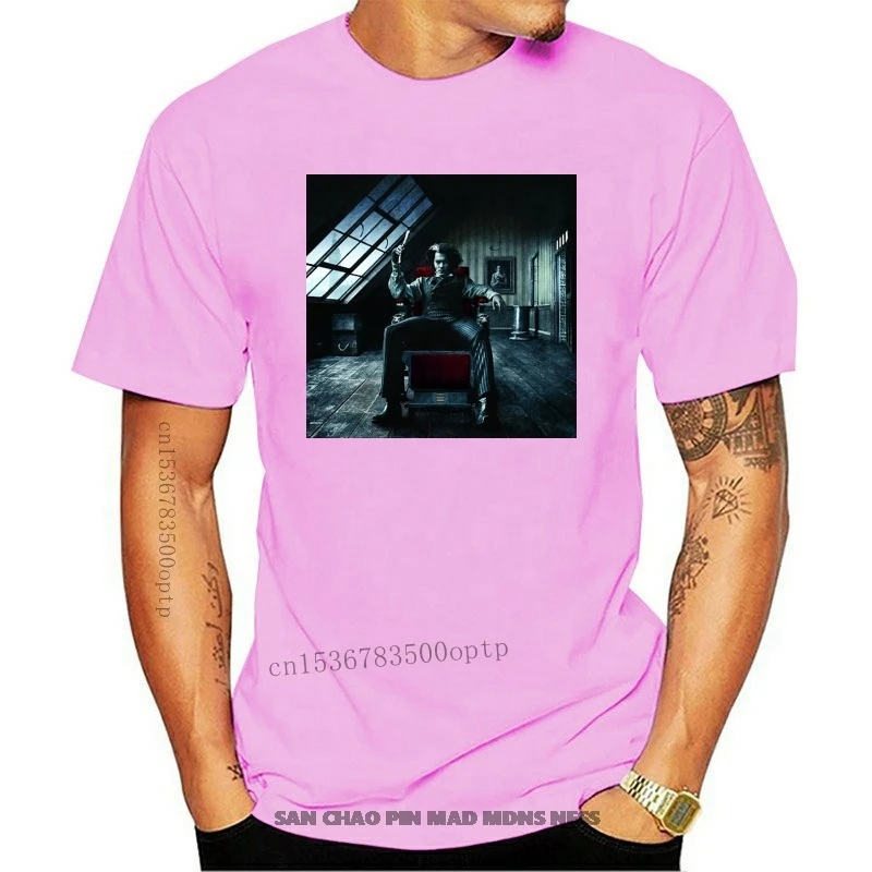 

For Man Sweeney Todd T Shirt Classic Horror Movie Custom Quality Tee Shirt Round Neck Free Shipping T-Shirt