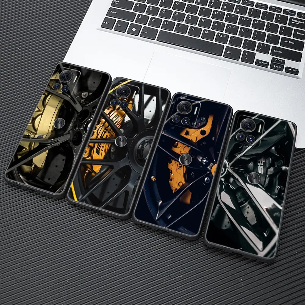 

Luxury Brand Car Tires Wheels Moto G22 Silicon Case For Motorola G32 G52 G72 G30 G60 G31 G71 G82 G8 G9 Power G200 5G Phone Case