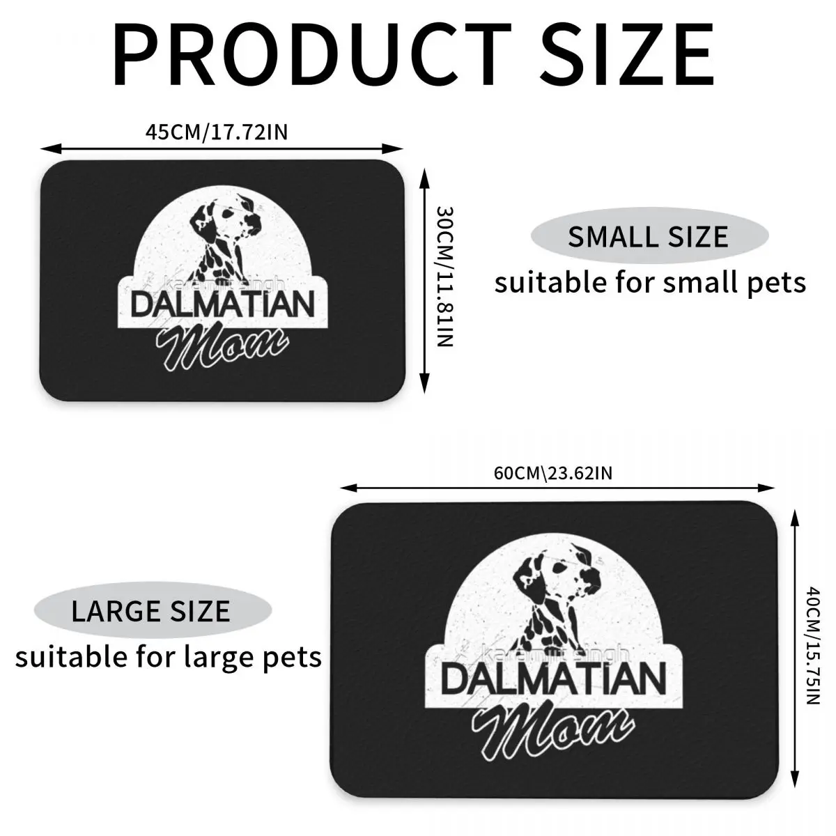 Фото Впитывающий кожаный нескользящий коврик Dalmatian Mom Pet АКСЕССУАРЫ для кошек АКСЕССУАРЫ для кошек СОБАК, МАШИН, АВТОМОБИЛЬНОЕ СИДЕНЬЕ №3