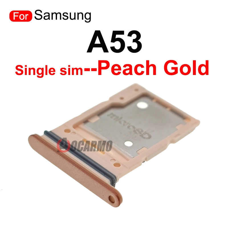 Двойной и одинарный слот для Sim-карты Aocarmo Samsung Galaxy A53 сменный держатель SIM-карты Micro