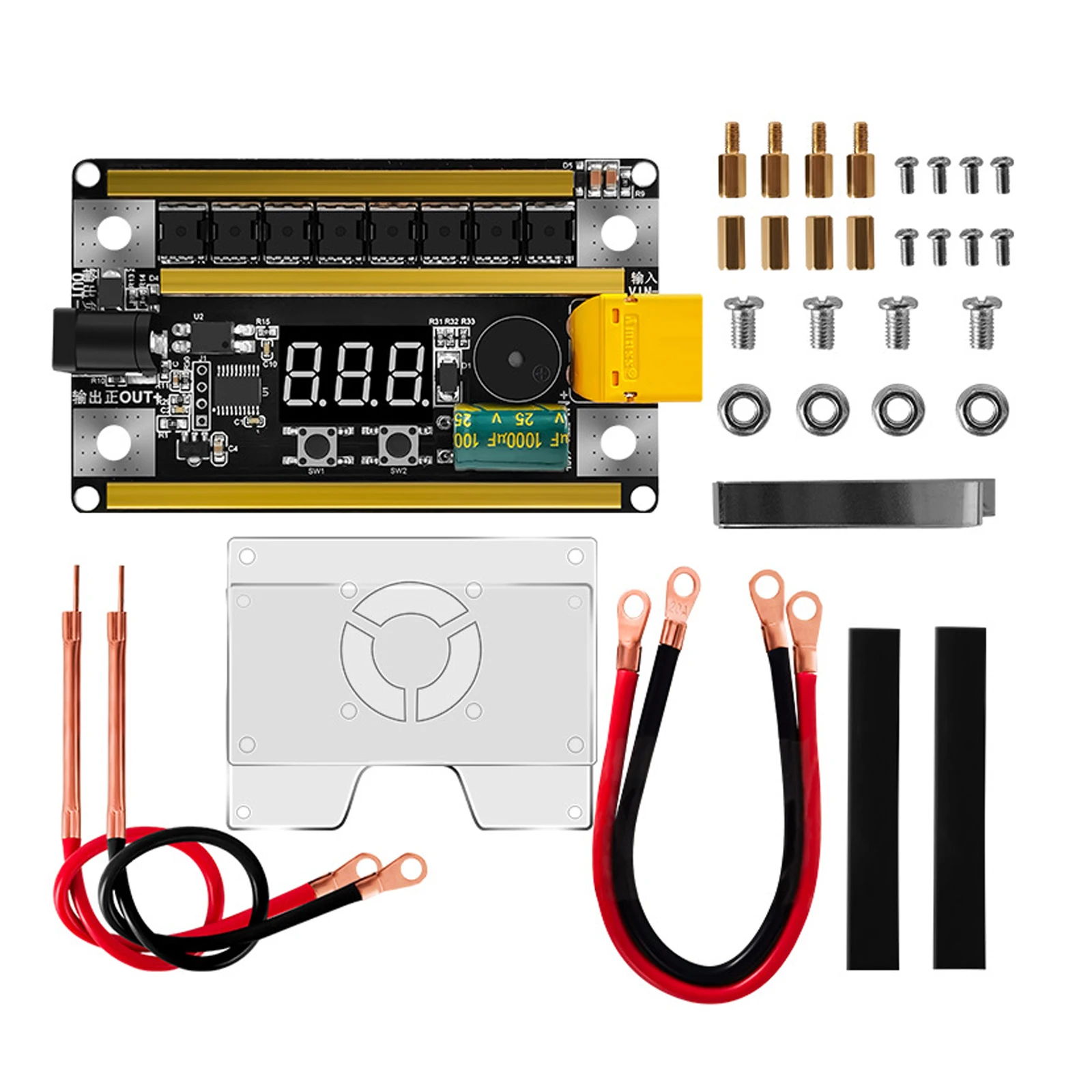 99 передач мощного мини-аппарата для сварки пятен, панель управления для свинцово-кислотной батареи модели Sihp, автомобильные батареи 0,1-0,2 мм, никелевый лист