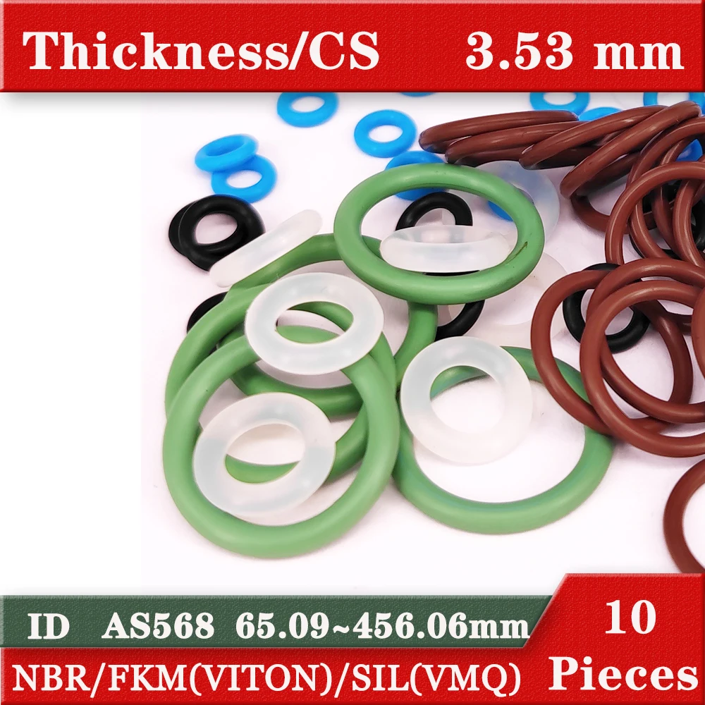 Внутренний диаметр 65.09-456.06 мм уплотнительные кольца Резиновое уплотнение CS 3 53