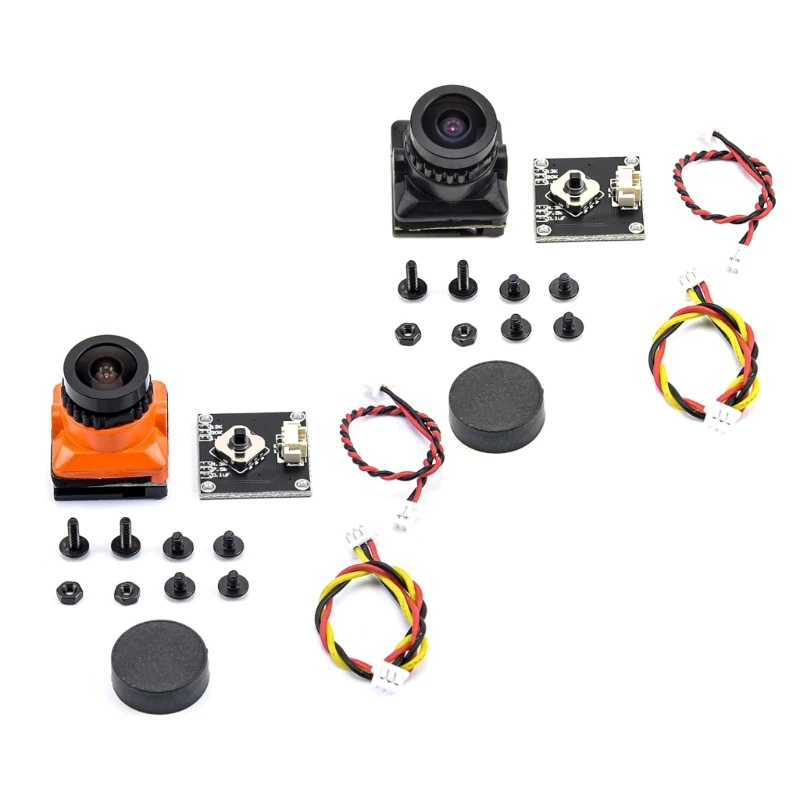 

69HA Adjustable OSD Internal DC5V-30V 1/3 CMOS 1500TVL 2.1mm Lens Accessories Mini FPV Camera Drones Upgraded Accessories