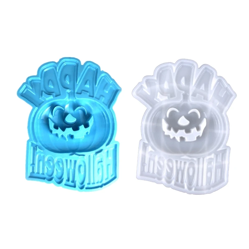 

Silicone Molds Smiling Pumpkin Resin Mold Halloween Decor Making Epoxy Casting