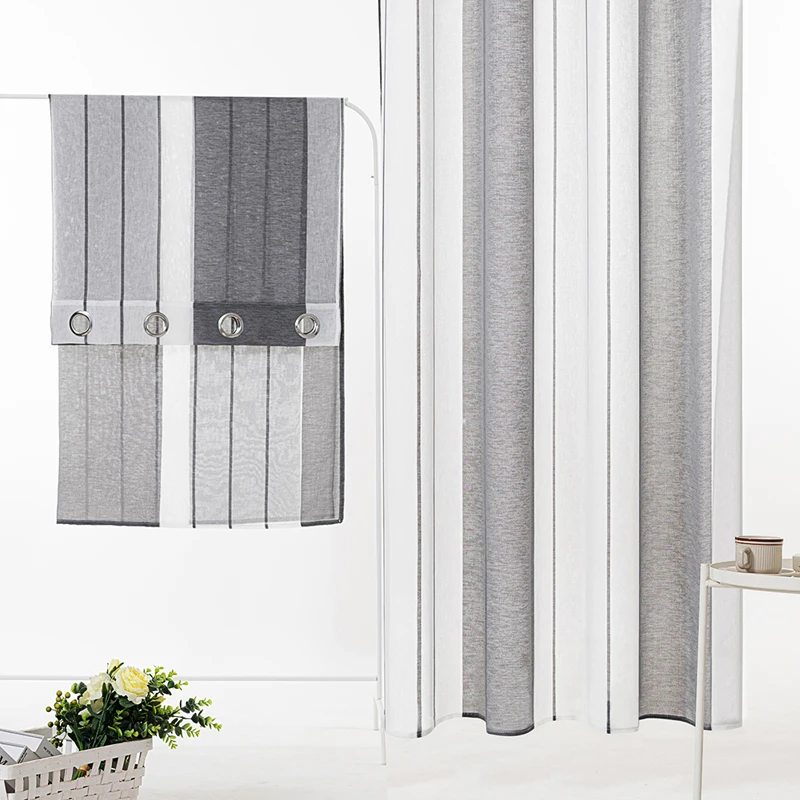 

Шифоновые шторы MAKEHOME просвечивающиеся