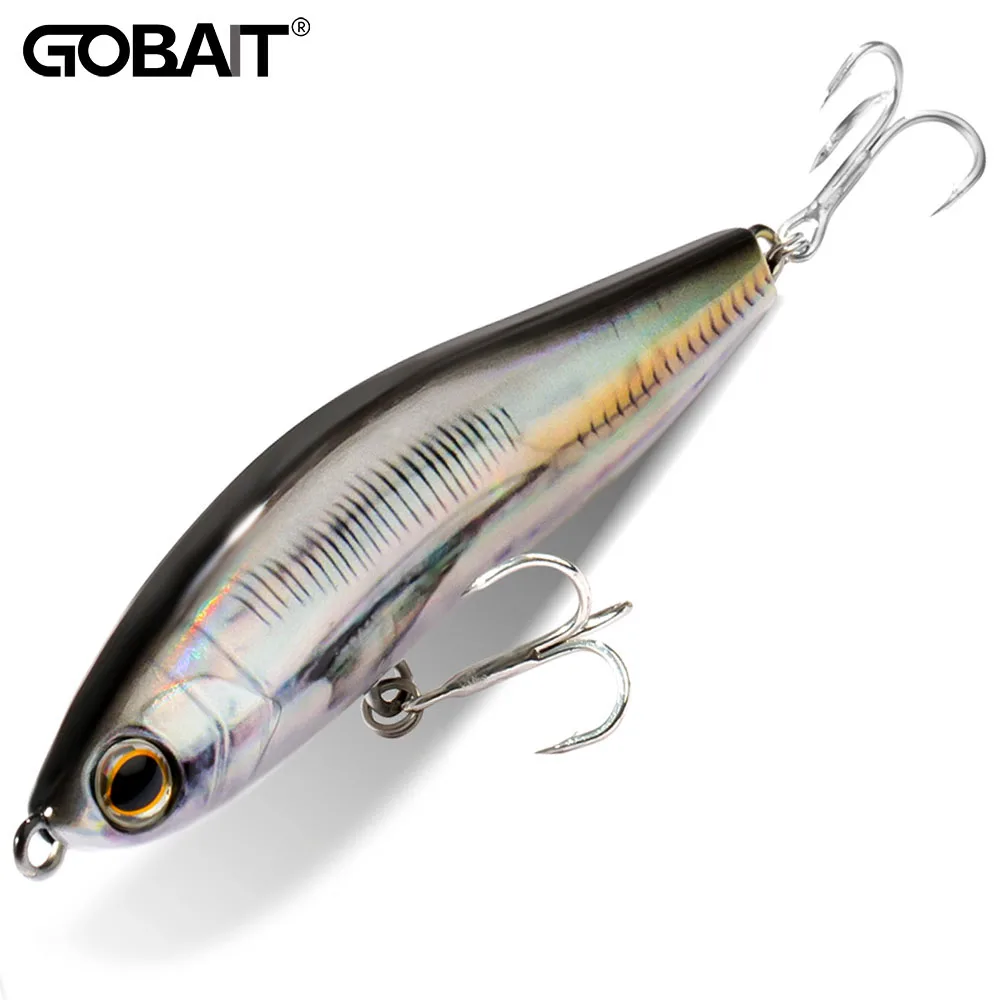 

Sinking Pencil 12.5g 24g Fishing Lure Weight System Jerkbait Strong Hook Swimbait Pesca Tackle Cast Deep Minnow Silicone Bait