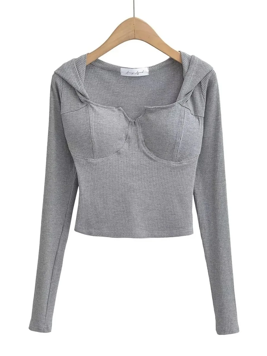 Новый осенне-зимний пуловер с капюшоном и длинными рукавами Spicy Girl женский