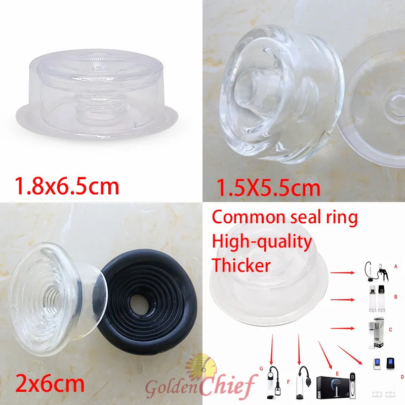 

Silicone Penis Sleeve Cover Electric Vacuum Pump Cylinder dick Enlarger extender Sealing Donut Replacement kit Cock rings formen
