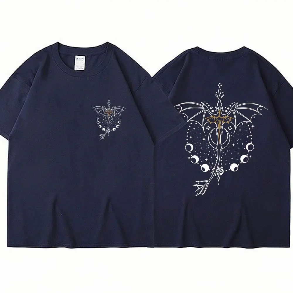 Harajuku Basgiath War T Shirts College Fourth Dragon Rider Wing High Quality T-Shirt Men Women Oversized Cotton Casual Tee Shirt