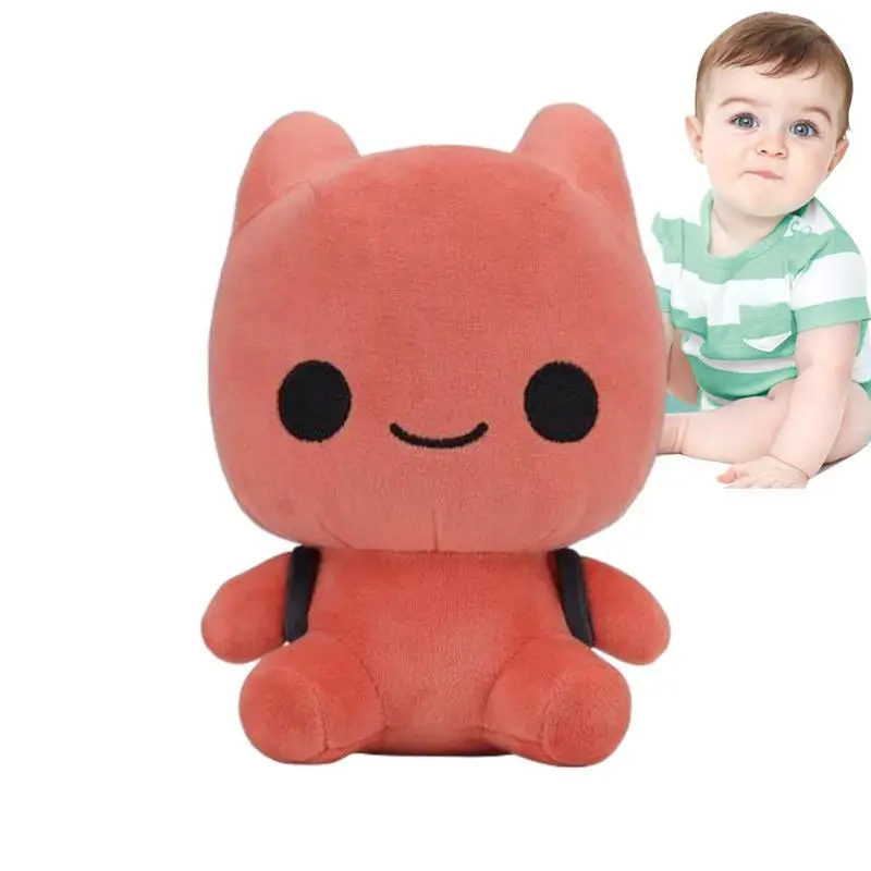 

Plush Doll Toys Cartoon Stuffed Plush Toy With Backpack 20cm PP Cotton Kinie Evie Plush Birthday Plush Stuffed Doll For School