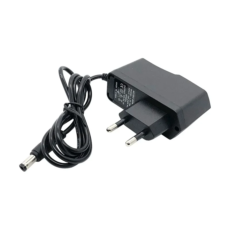 

AC Converter Adapter DC 3V2A 5V2A 6V 2A 9V 12V 0.5A 500mA 15V 1A Power Supply Charger EU Plug 5.5mm * 2.5mm(2.1mm) With lamp