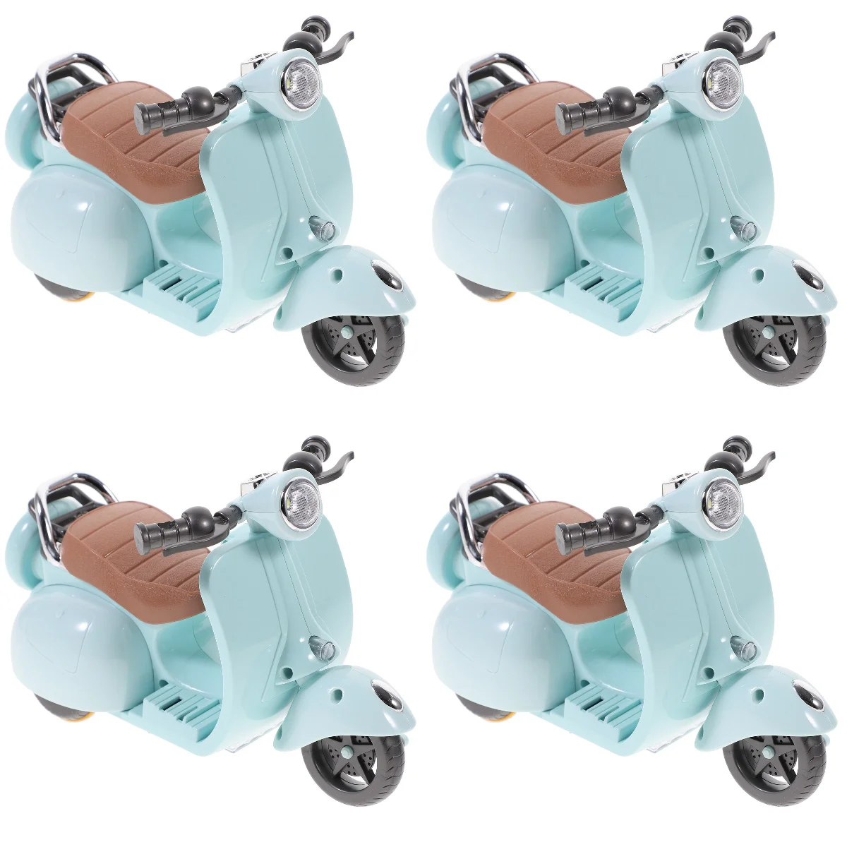 

4pcs Hamster Hideout Motorcycle Pet Cage Hideout Toy Funny Hamster Plaything Hiding Toy Guinea Toy